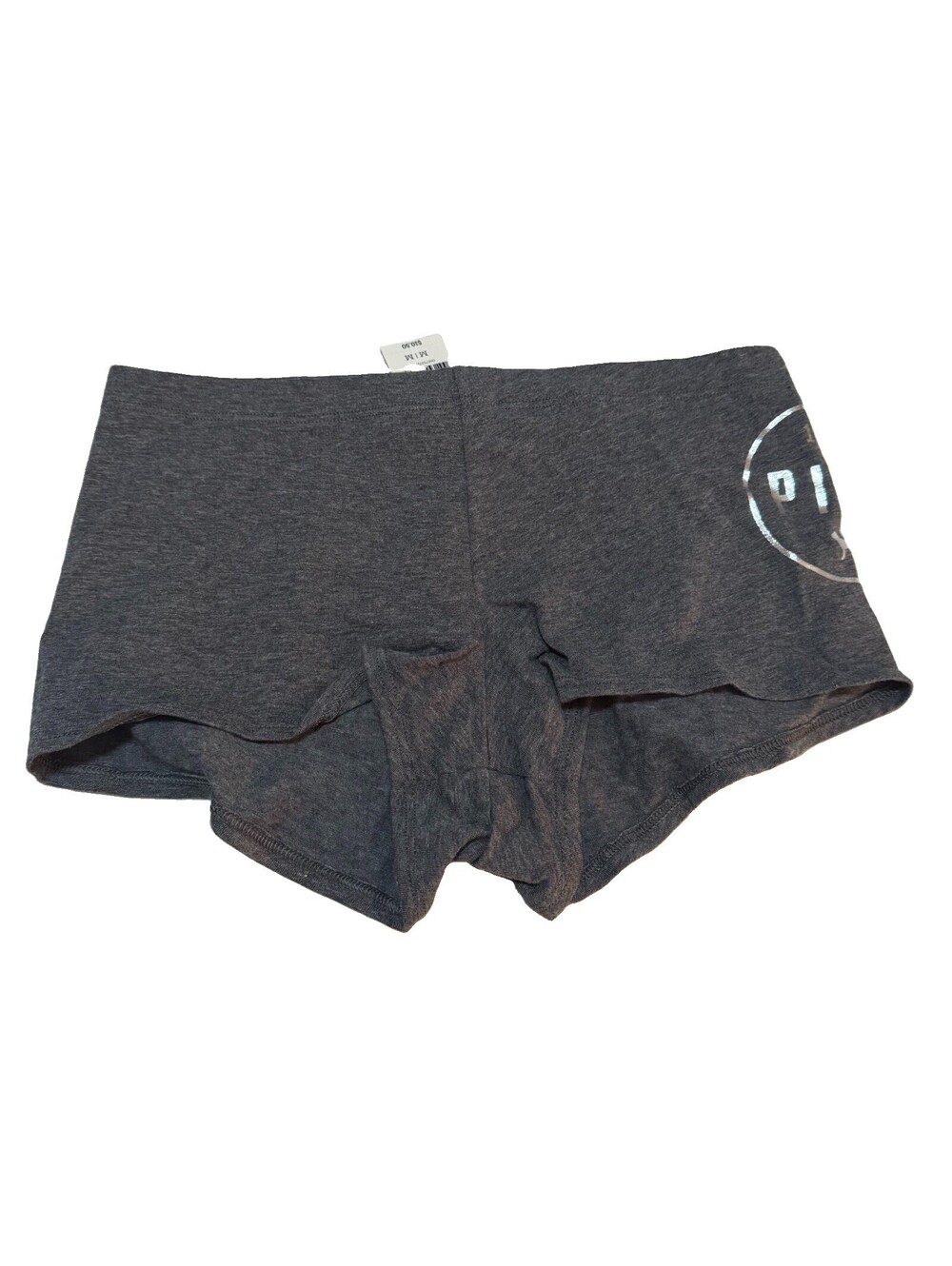 NWT Victoria’s Secret PINK Vintage Grey Low Rise Boyshort Size Medium 2014